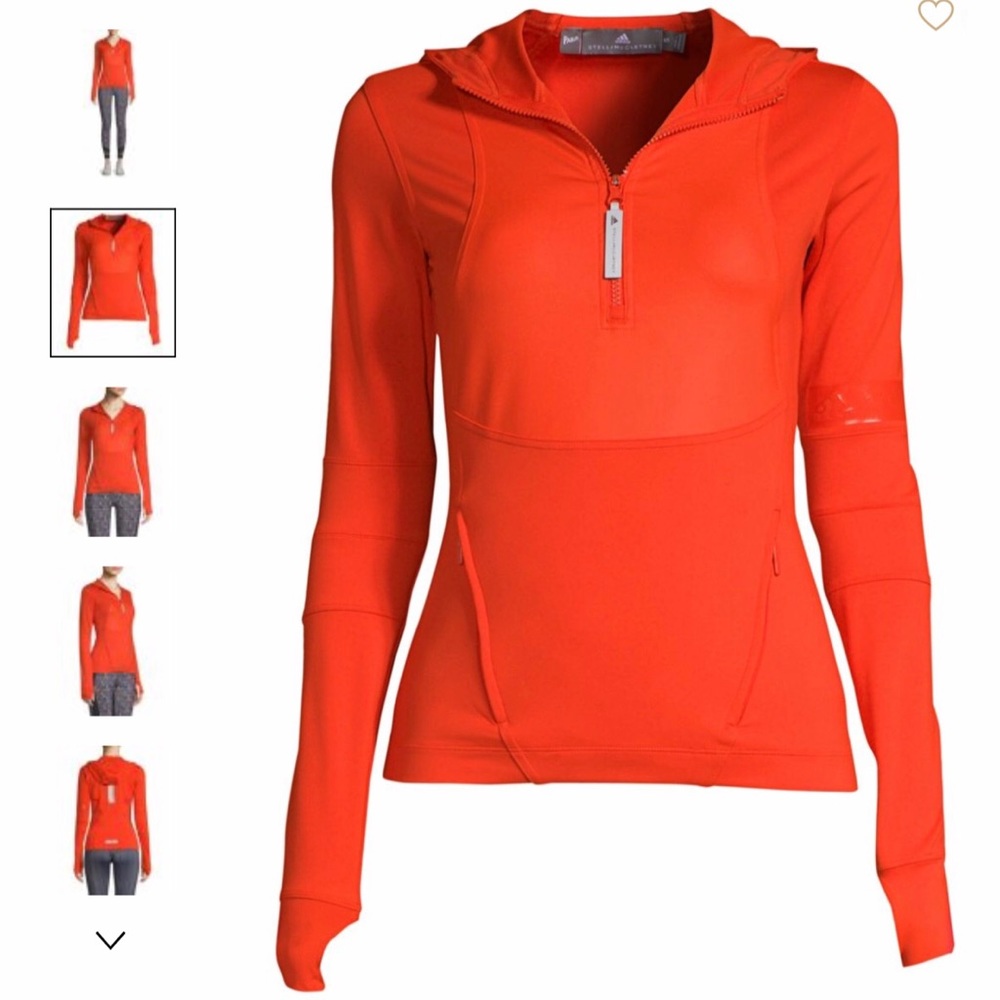 Adidas Stella McCartney Run Hooded Top Long Sleeve